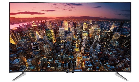 Panasonic TX-55CRW454 für 800€ - 55" Curved Fernseher mit Ultra HD, Triple Tuner und Smart TV - Energieklasse A