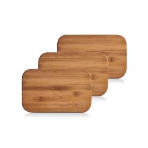 zeller Schneidebrettchen aus Bambus 3-er Set 22 cm x 14 cm - Filialabholung