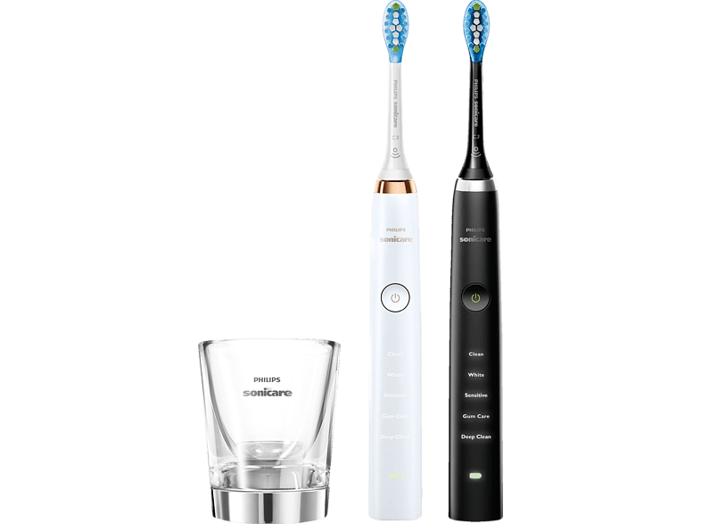 Philips Sonicare DiamondClean HX9392/40 für 145€ -  elektrische Schallzahnbürste im Doppelpack