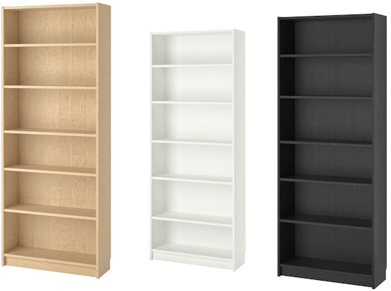 Ikea Billy Bücherregal für 69€ (Abholung) – 80x28x202 cm, mit Farbauswahl