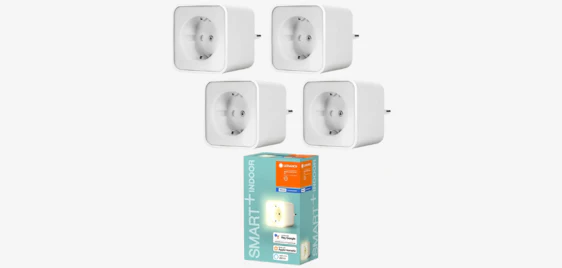 Smart-Home-Schnapper! 💡 4x Ledvance Smart+ Plugs mit Nachtlicht für 17,99€