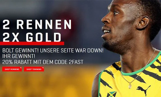 20% Rabatt bei Puma, auch auf bereits reduzierte Artikel - z.B. Puma Brasil Football Retro-Sneaker für 50€
