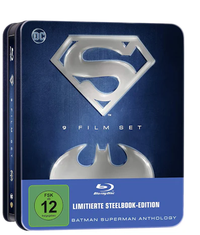 Batman Superman Anthology – 9 Film Set (limitierte Tin-Box Edition)