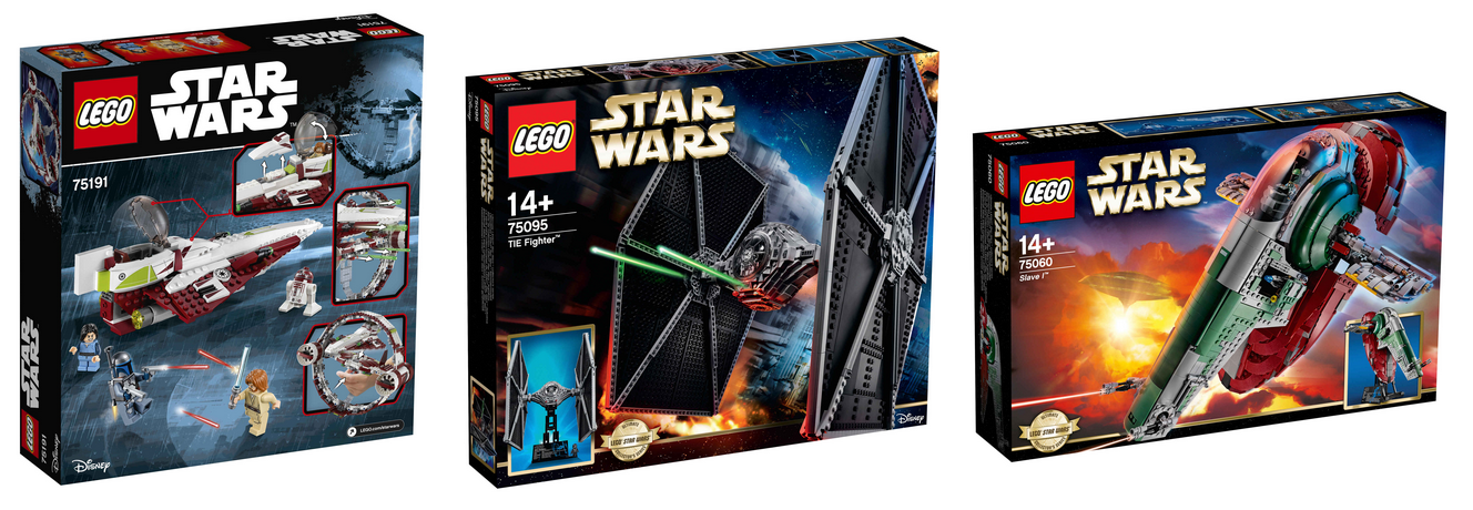 Diverse Lego-Angebote bei Galeria Kaufhof - z.B. Jedi Star Fighter 75191 für 87€
