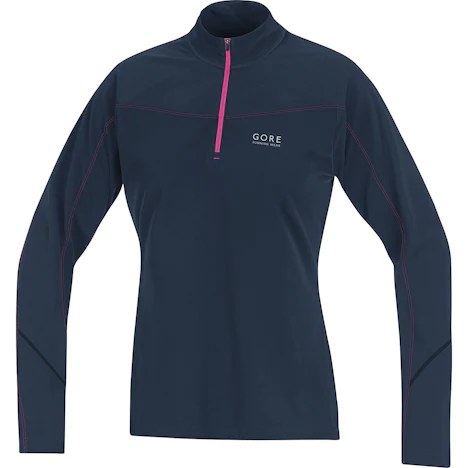 Gore Running Wear Damen Warmes Thermo-Langarm-Laufshirt, GORE Selected Fabrics, ESSENTIAL LADY Thermo Shirt, SLESTH, 38
