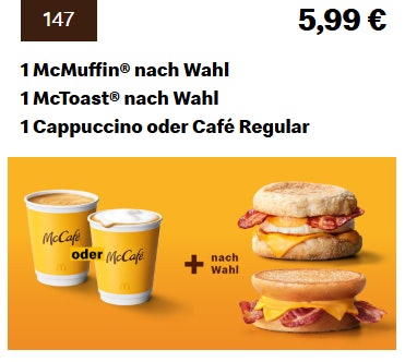 McDonalds-Gutscheine-Fruehstueck-fuer-1-Euro McDonalds Gutscheine Fruehstueck