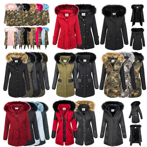 Designer Damen Jacke Parka