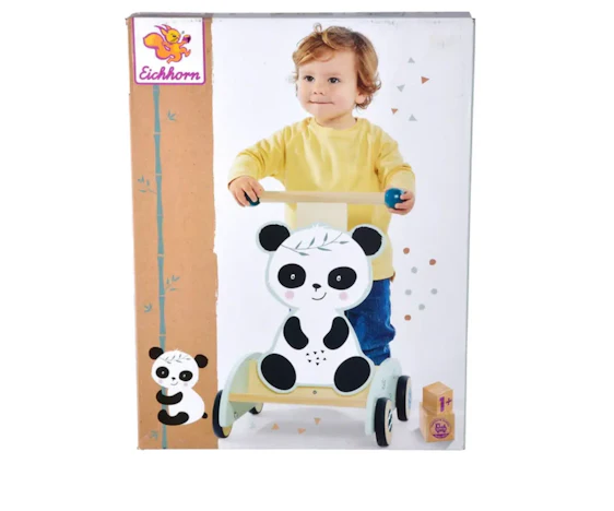 🏷️ Eichhorn Schiebe-Lauflernwagen aus Holz für 19,90 Euro bei Rossmann! 👶🪵