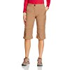  Gregster Damen Wanderhose 3/4 Länge, Nougatbraun, L 