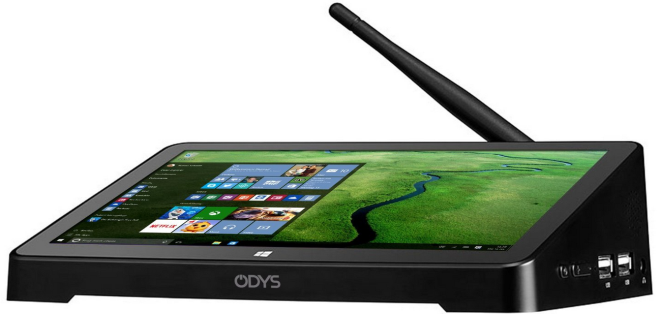 Odys WinBox für 149€ - All-in-One-Mini-PC mit 2GB Ram, 32GB Flashspeicher, 7" IPS-Touchscreen und Windows 10