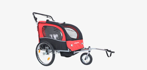 Satte Ersparnis! 🚲 Øvre Eidfjord Alpström 2-in-1 Fahrradanhänger für 120€