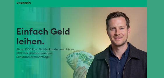 Finanzspritze benötigt? 💸 Vexcash Kurzzeitkredit (3.000€ schufaneutral) 🛡️