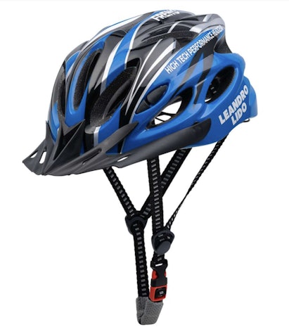 Leandro Lido Freno High Tech Performance für 11€ - Radsport Fahrrad Helm in Blau, 57-62cm