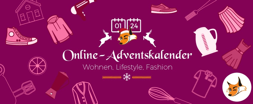 Adventskalender 2016 Online Wohnen,Lifestyle und Fashion