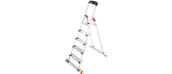 Hailo XXL Garden & Home - Mehrzweckleiter mit 5 Stufen für 64€ oder mit 6 Stufen für 83€
