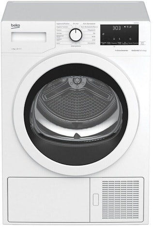 Beko DH85T6GXV Wärmepumpentrockner für 380€ – 8kg Füllmenge, Energieeffizienzklasse A+++