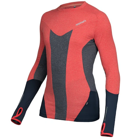ROTTEFELLA Baselayer Herren Dynamic Warm Round Neck Langarmshirt für Sport und Fitness In- und Outdoor, XXL
