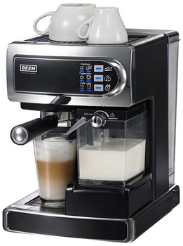  Beem I-Joy Café &amp; Latte für 145€ - Siebträger-Espressomaschine mit automatischem Milchaufschäumer