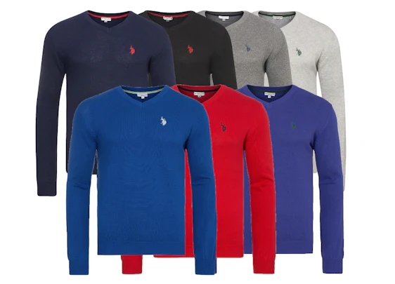 U.S. Polo Assn. V-Neck Sweater für 18€