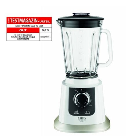 Krups Perfect Mix 9000 (KB5031) für 40€ - 1,5l-Standmixer mit 850 Watt, Ice Crusher und Turbotaste
