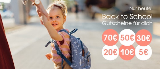 Babymarkt Back to School Aktion: Nur heute bis zu 70€ EXTRA sparen!