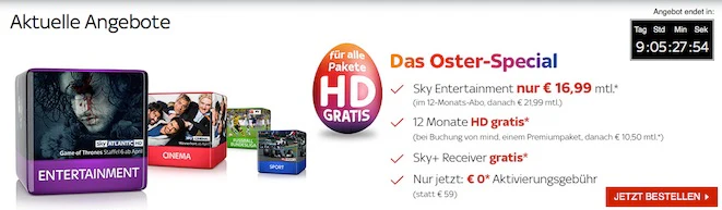 sky osterangebote