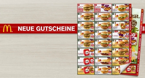 Neue McDonalds Gutscheine ab dem 08.06.2015