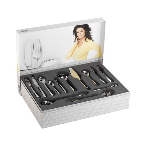 Edles Besteck-Set BSF Klassisch Faden 18/10 Menüset 68 tlg. für 214,37 EUR inkl. Versand