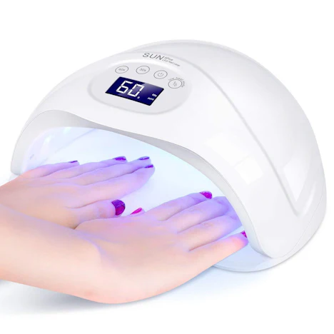 48W UV LED Nagel Lampe, Aushärtung Lampen mit UV-Schild Handschuhe für beide Hände oder Füße