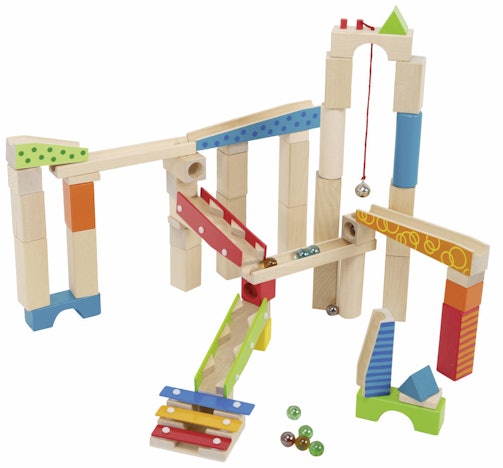 roba Holz-Kugelbahn 60 teilig für 20,91 EUR inkl. Versand