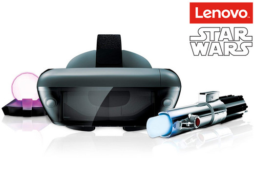 Star Wars Jedi AR-Set mit Lenovo Mirage Brille für 129,95 €