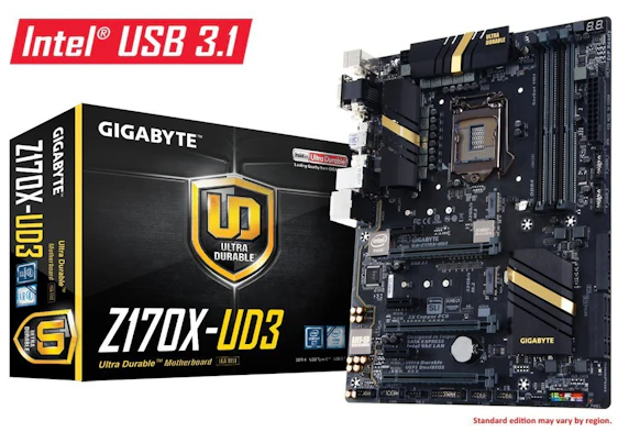 Vorbei! Gigabyte GA-Z170X-UD3 Motherboard Intel für 42,33 EUR inkl. Versand
