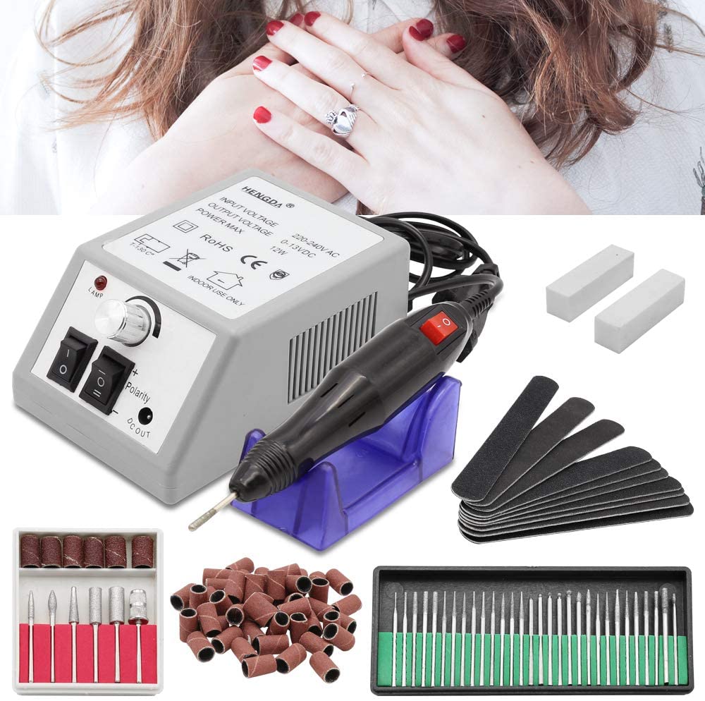 Karpal 12W elektrische Nagelfräser-Komplettset
