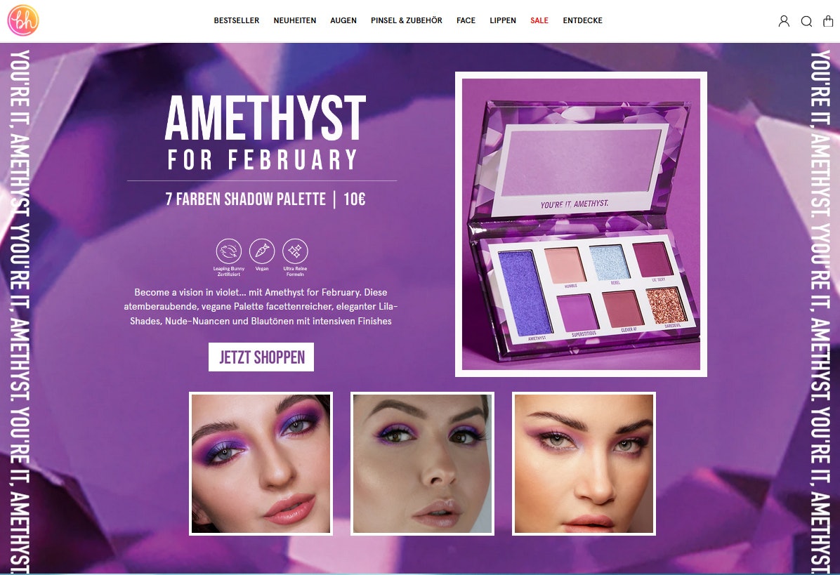 bh cosmetics super günstig