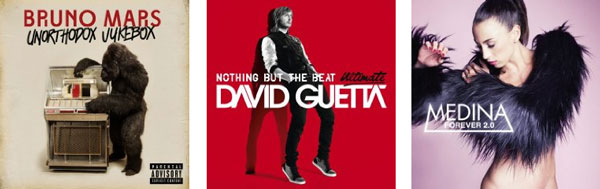 MP3 Neuerscheinungen der Woche für 5€ - z.B. Bruno Mars, David Guetta, Medina, Ida Corr