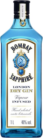 Bombay Sapphire London Dry Gin (1L) ab 21€ – würzig-fruchtiger Gin aus England
