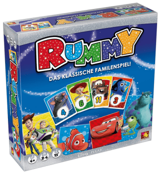 Disney Rummy ab 9€ - Rommé mit Pixar-Helden wie Nemo, Buzz Lightyear oder Woody