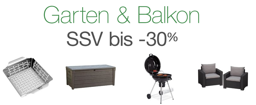 30% Rabatt auf ausgewählte Garten-Artikel bei Amazon - z.B. Best Belfast Gartentisch für 34€