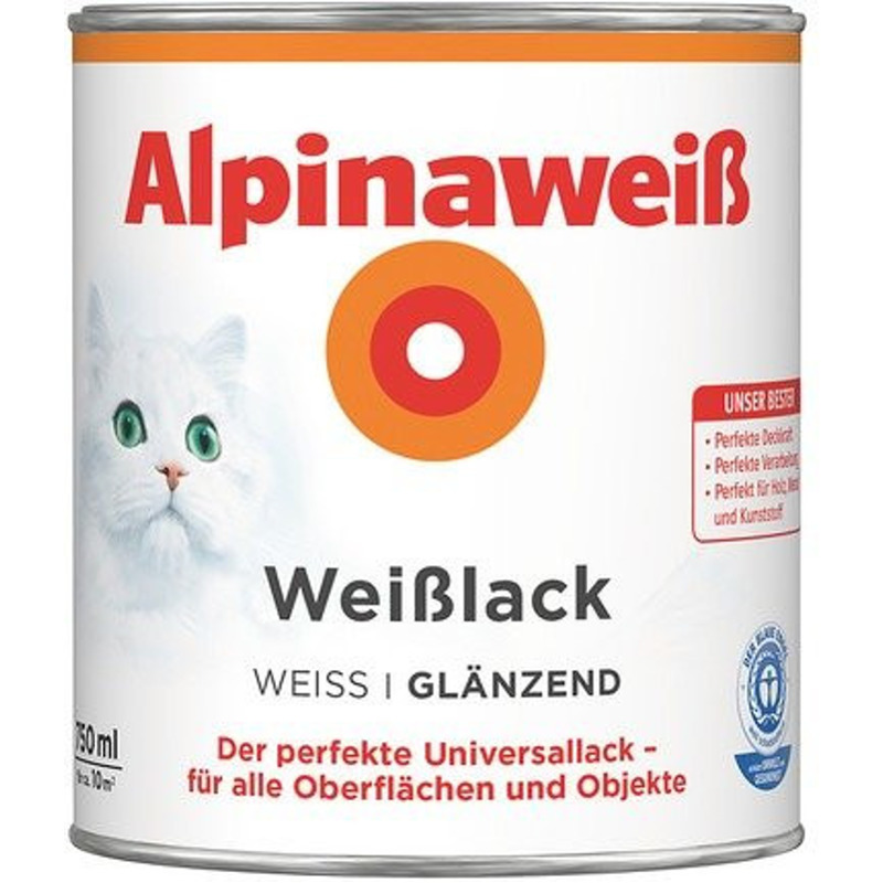 Aktion: Alpina Alpinaweiß Weißlack 2 l extra matt 8,62€ günstiger