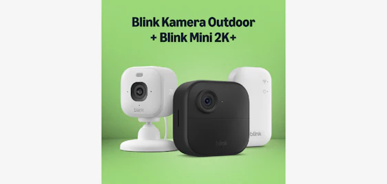 Perfekter Schutz für euer Zuhause! 🏠 Blink Outdoor 4 + Blink Mini 2K+ im Set für nur 30€ 📸
