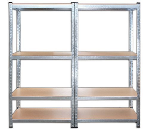 Schwerlastregal im 2er Set (160x160x40cm) für 35€ - bis 520kg belastbar