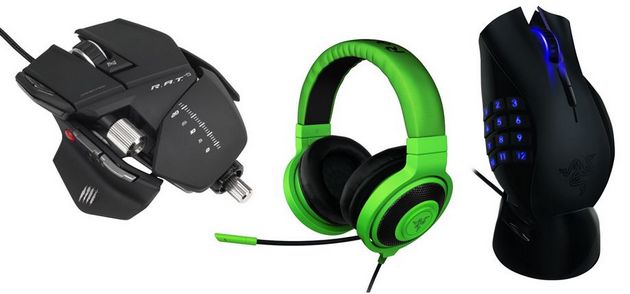 20% Rabatt auf PC/Gaming-Zubehör bei Amazon - Z.B. Mad Catz R.A.T.5 Gaming Maus für 46€