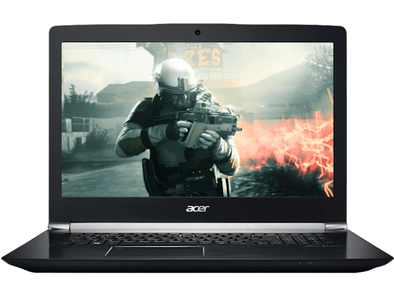 Acer Aspire 7 (A717) A717-71G-70UJ für 889€ – 17" Notebook mit i5-7300HQ, 8GB, 1TB HHD und 256GB SSD, NVIDIA GeForce GTX 1050 Ti