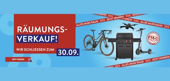 ALDI Onlineshop: Krasse Rabatte beim Räumungsverkauf 🤑💸 – z.B.: Landmann Gasgrill Cool Black 4.1 maxX für 309€