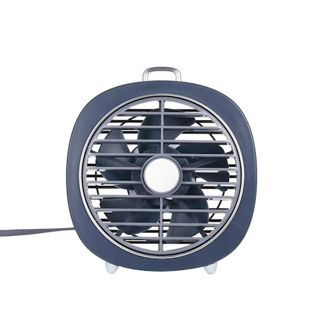 Mini USB Tischventilator mit Rotierender Abdeckmaske 3 Geschwindigkeiten