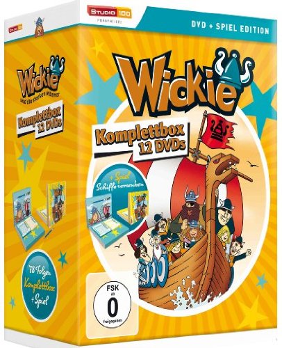 Wickie und die starken Männer für 35€ - Komplettbox mit 12 DVDs