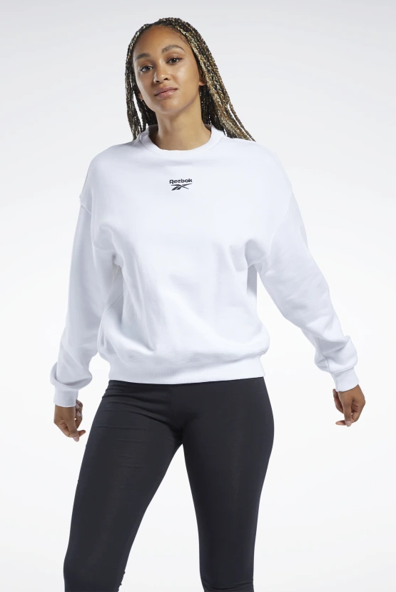 Reebok Classics Small Logo Sweatshirt für 31€ - 100% Baumwolle, in Frauen-Größen 2XS-XL