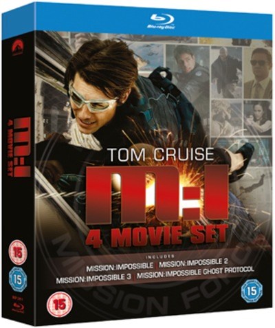 Mission Impossible 1-4 auf Bluray für 7€