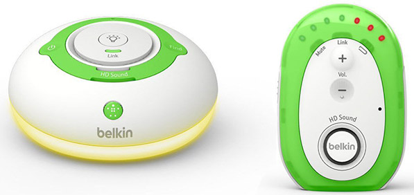 Belkin Baby 200 Digitales DECT-Babyphone für 25€ - bis zu 300 m Reichweite, Nachtlicht *UPDATE*