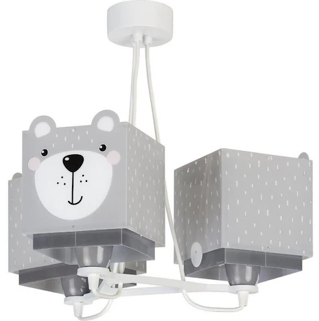Dalber Kinderzimmer-Hängelampe 3-flammig Little Teddy mit 7,65€ Ersparnis